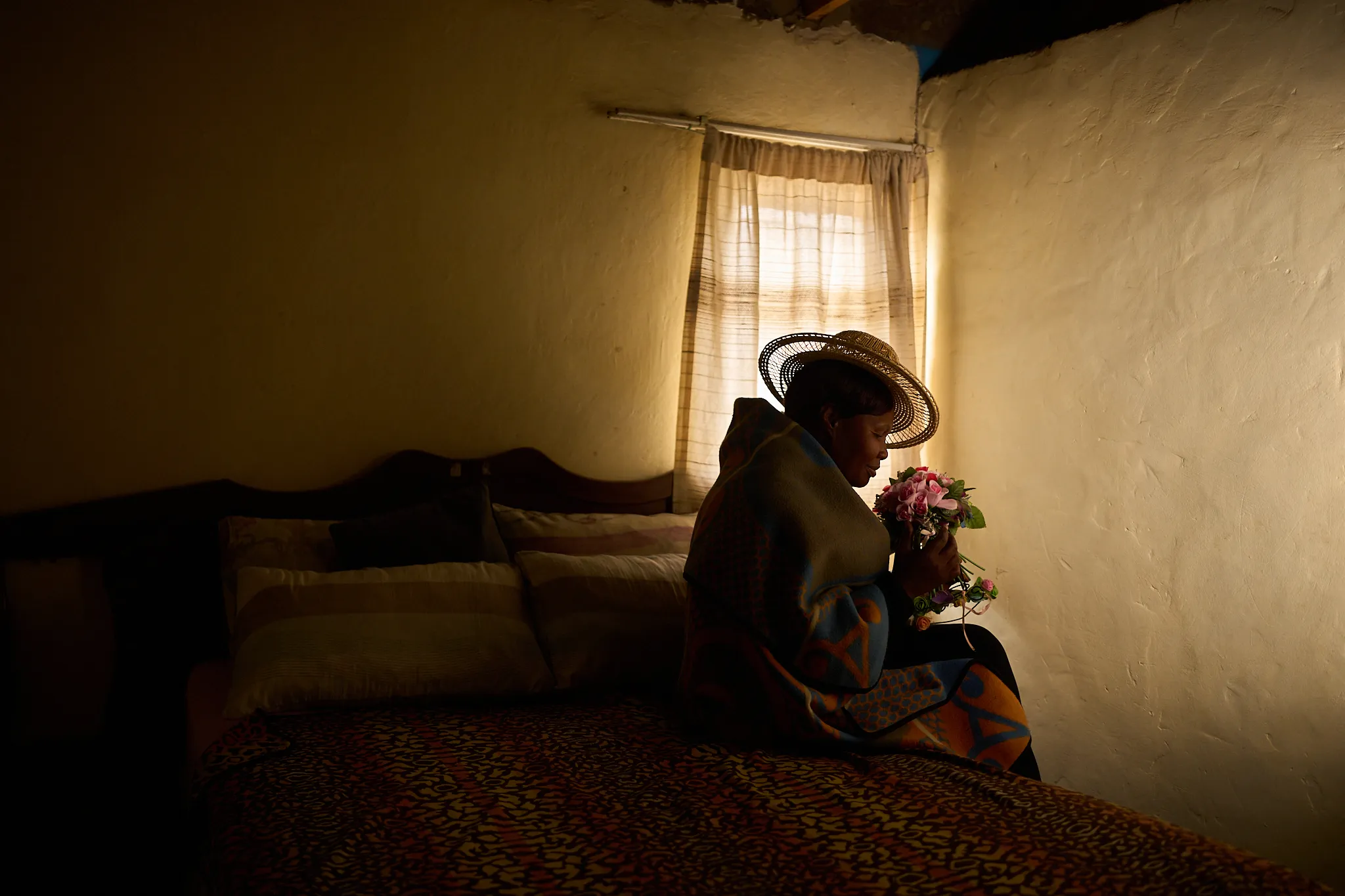 Lisebo Lechela posing for a portrait