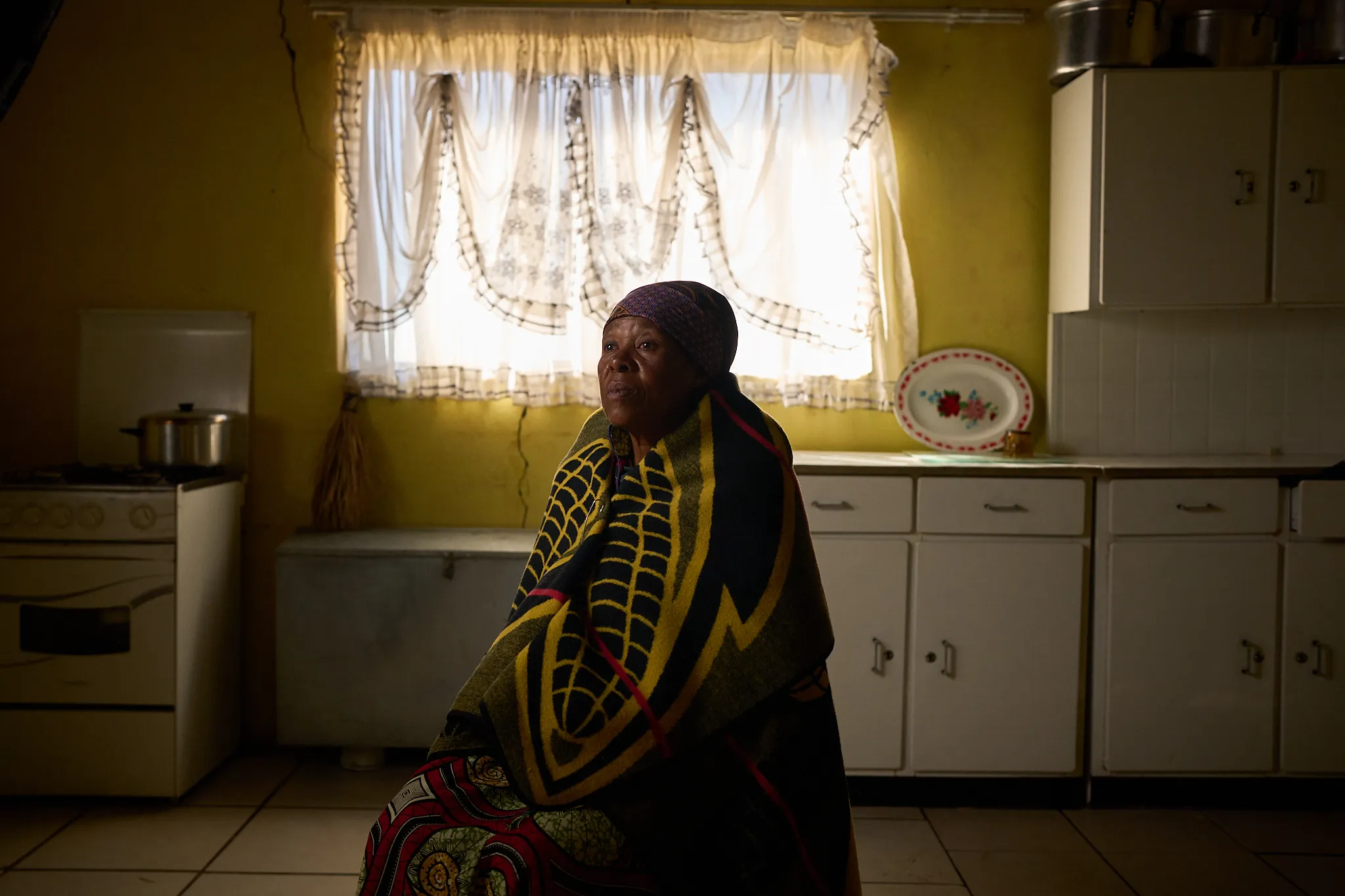 Mapapali Msouenyane posing for a portrait