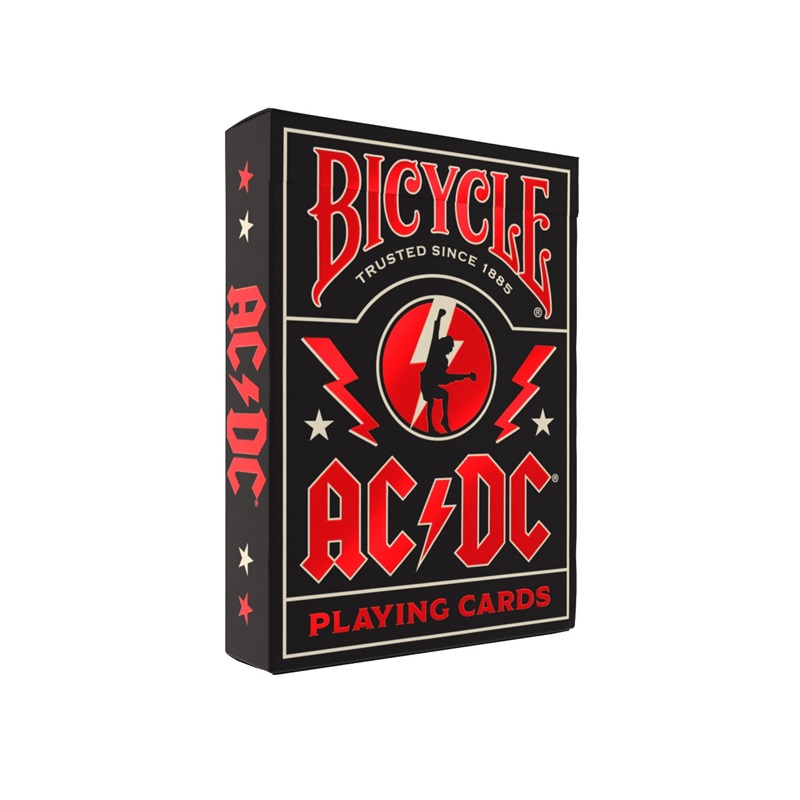 AC/DC playing cards