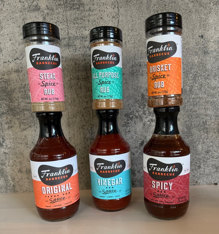 Franklin Barbecue sauces