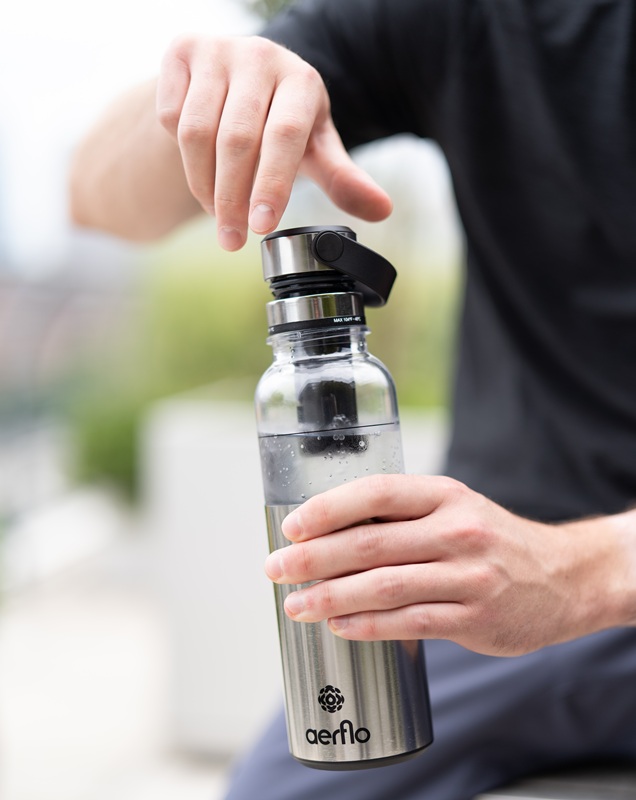 Portable soda maker
